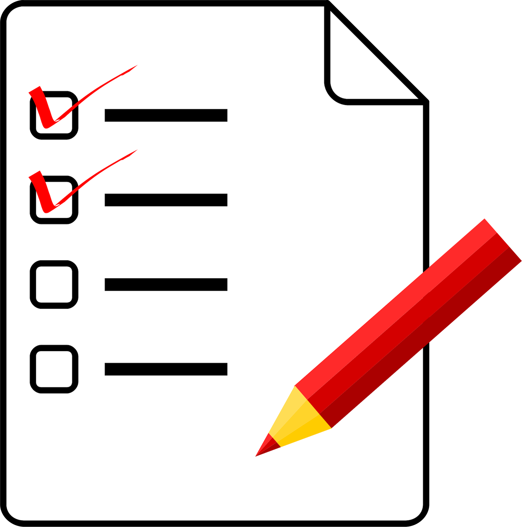 checklist卡通-千图网